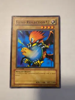 Fiend Reflection #2 LOB-021 The Legend of Blue Eyes White Dragon 1st Edition - Image 1