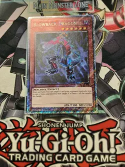 Blowback Dragon Platinum Secret Rare RA03-EN138 Yugioh - Image 1