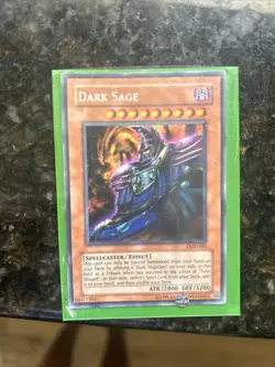 Yugioh! LP Dark Sage - DOD-002 - Secret Rare - Limited Edition Lightly Played, E - Image 1