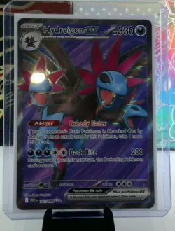 Hydreigon EX White Flare Full Art Ultra Rare 161/086 Pokemon Card - Image 1
