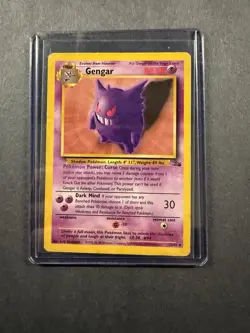 Pokemon TCG Gengar Fossil 20/62 Non-Holo Card Unlimited WOTC 1999 - Image 3
