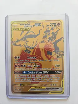 🔥 Pokemon TCG 🔥 Reshiram & Charizard GX - Tag Team - SM247 - Promo Card 🚀NM - Image 1