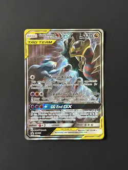 Garchomp & Giratina GX - SM193 Black Star Promo - Tag Team Pokemon Card NM - Image 1