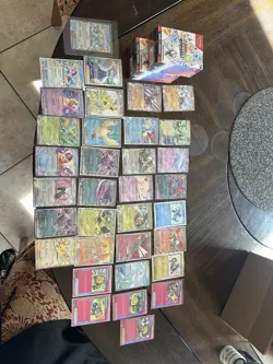 Pokemon Card Lot Two Sealed Prismatic Evolutions Bundles, Plus 34 Singles Hits - Image 1
