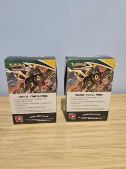 2x Pokemon Evolving Skies Build & Battle Box OPENED - With 77 Common Cards Each - Image 2