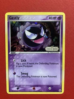 Gastly 52/92 Legend Maker Reverse Holo Pokemon Card TCG - Image 2