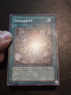 Yu-Gi-Oh! RARE CARD SOLIDARITY ANPR-EN054 NM/VLP - Image 2