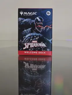 Marvel Spiderman Magic The Gathering Black Venom Card Set Welcome Deck - Image 1