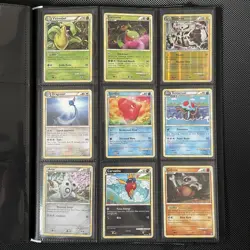 Pokemon HS Triumphant 2010 Card Bundle x9 | Electivire 20/102 Reverse Holo Rare - Image 1