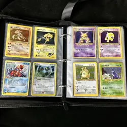 Lot of 100 ALL HOLO Vintage Pokemon Card Binder Collection Charizard - Image 4