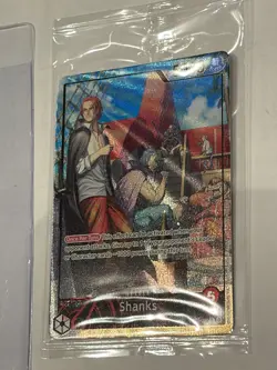 Shanks One Piece OP09-001 Promo Card PSA Magazine Limited Edition SEALED - Image 4