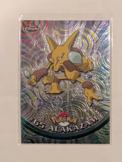 Alakazam Topps Chrome #65 Pokemon Card - Image 1