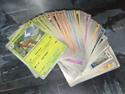 White Flare Bulk 55+ Cards Lot Pokemon No Duplicates NM - Image 2