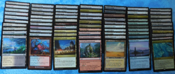 MTG Lot - Non-Basic Mana; 70 Cards Total-10 Rares, No Commander Series-No Dupes - Image 1