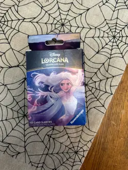 Disney Lorcana Elsa Deck Box And Elsa Card Sleeves Brand New unopened - Image 3