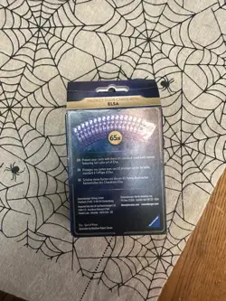 Disney Lorcana Elsa Deck Box And Elsa Card Sleeves Brand New unopened - Image 4
