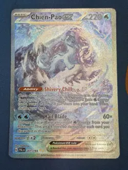 Pokemon Cards Chien-Pao ex 261/193 Illustration Rare Paldea Evolved - (NM) - Image 1
