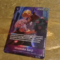 One Piece TCG - Vinsmoke Sanji Treasure Rare Card Number: OP10-063 - MINT - Image 1