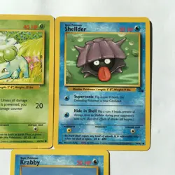 Vintage Pokemon Card Lot Of 3 Base Set 90s Mitsuhiro Arita Art Set 1999 LP - Image 3