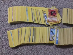 Huge Collection Bulk Lot of 500+ Pokemon Cards Mixed WOTC Vintage DAMAGED-MP - Image 5