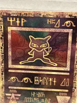 Ancient Mew Holographic Pokemon Card Promo 1999-2000 Wizards Rare Gamefreak - Image 2