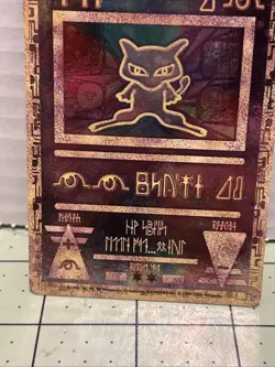 Ancient Mew Holographic Pokemon Card Promo 1999-2000 Wizards Rare Gamefreak - Image 3