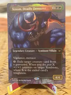 Venom, Deadly Devourer (Borderless) Marvel's Spider-Man: Eternal-Legal Foil - Image 1