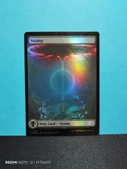 FOIL FULLART Swamp / Sumpf - MTG Magic - Image 1