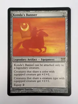 Konda’s Banner - 259/306. Rare. Champions of Kamigawa. - Image 1