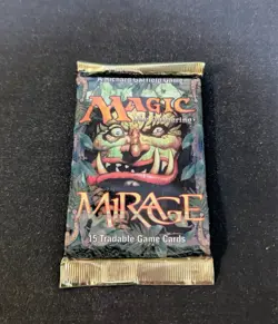 Magic The Gathering Mirage Factory Sealed Booster Pack - Image 1