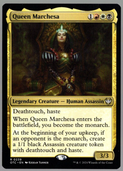 Queen Marchesa 0239 Non Foil Rare Thunder Junction MTG Near Mint - Image 1