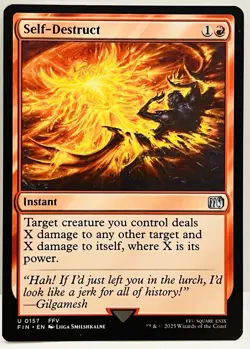 Self-Destruct -#157-MTG-FINAL FANTASY-Regular-NM - Image 1