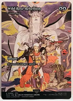 Wild Rose Rebellion-#4-Counterspell (Showcase) -FINAL FANTASY: Through the Ages - Image 1