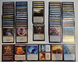 Yusri, Fortune's Flame Custom Commander Deck Red Blue Magic MTG Ready To Play - Image 2