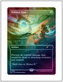 1x Dolmen Gate, 1806, Foil, Secret Lair, Magic, MTG NM - Image 1