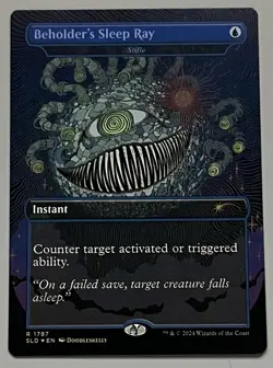 MTG Secret Lair Drop Stifle Instant RARE FOIL #1787 - Image 1