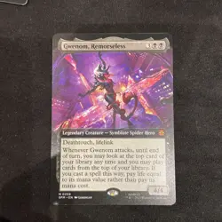 Gwenom, Remorseless MTG Spiderman NM Regular #256 non foil - Image 5