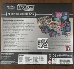 NEW Pokemon Sword & Shield: Evolving Skies Elite Trainer Box ETB - Purple/Blue - Image 3