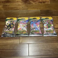 Pokemon Evolving Skies Sleeved Booster Pack Complete Full Art Set - Image 1
