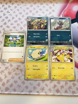 Pokemon TCG SVP 107-109-111-113-114 Battle Academy 2024 Stamped Promo Set Bundle - Image 1