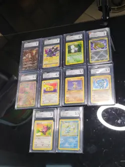 Ancient Mew + 1st Ed Jungle Pokemon CGC Lot (11) Vintage & Modern Mix - Image 1
