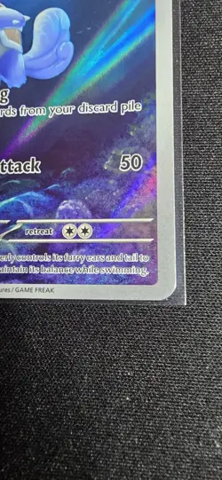 2023 POKEMON Scarlet & Violet 151 Full Art Holo 171 /165 Wartortle Illustration - Image 2