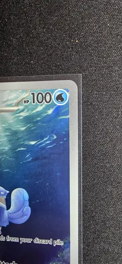 2023 POKEMON Scarlet & Violet 151 Full Art Holo 171 /165 Wartortle Illustration - Image 5
