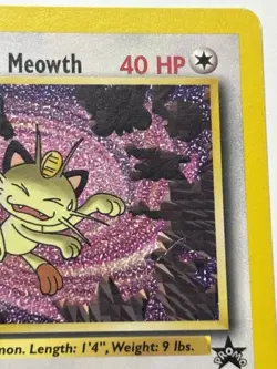 2000 Promos - Wizards Black Star Team Rocket’s Meowth Basic/Promo #18 LP - Image 2