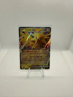 Pokemon TCG Zapdos EX SVP Black Star Promos 049 Holo Promo - Image 1