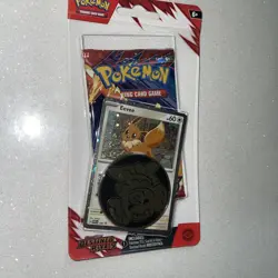 Pokemon Destined Rivals Blister Pack | Eevee Promo | BRAND NEW Promo Swirl! 🍥 - Image 1