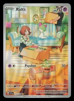 Pokemon TCG Ralts 211/198 Scarlet & Violet Base Set IR - NM - Image 1