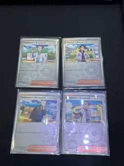 Professor's Research STAMPED - Pokemon TCG all 4x Professor Program Promos 2025 - Image 2