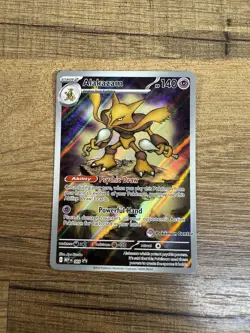 Alakazam 009 - Pokemon Mega Evolution - Pokemon Center - Promo Stamped - Image 1