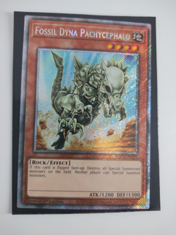 Fossil Dyna Pachycephalo (Platinum Secret Rare) RA03-EN195 - Image 1